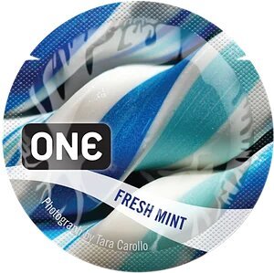 Презервативи ONE Flavor Waves (Fresh Mint) ONE005 фото